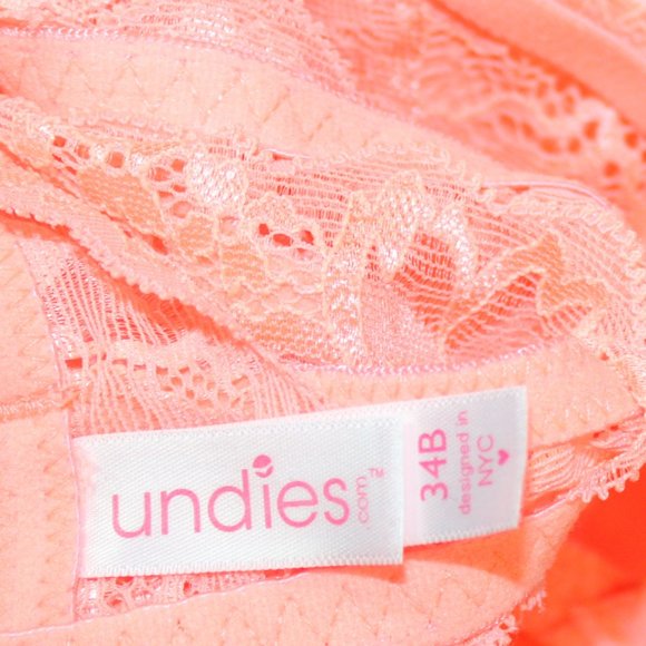 Undies Ruby Peach Super Push UP Bra Size 34 B - Picture 5 of 10